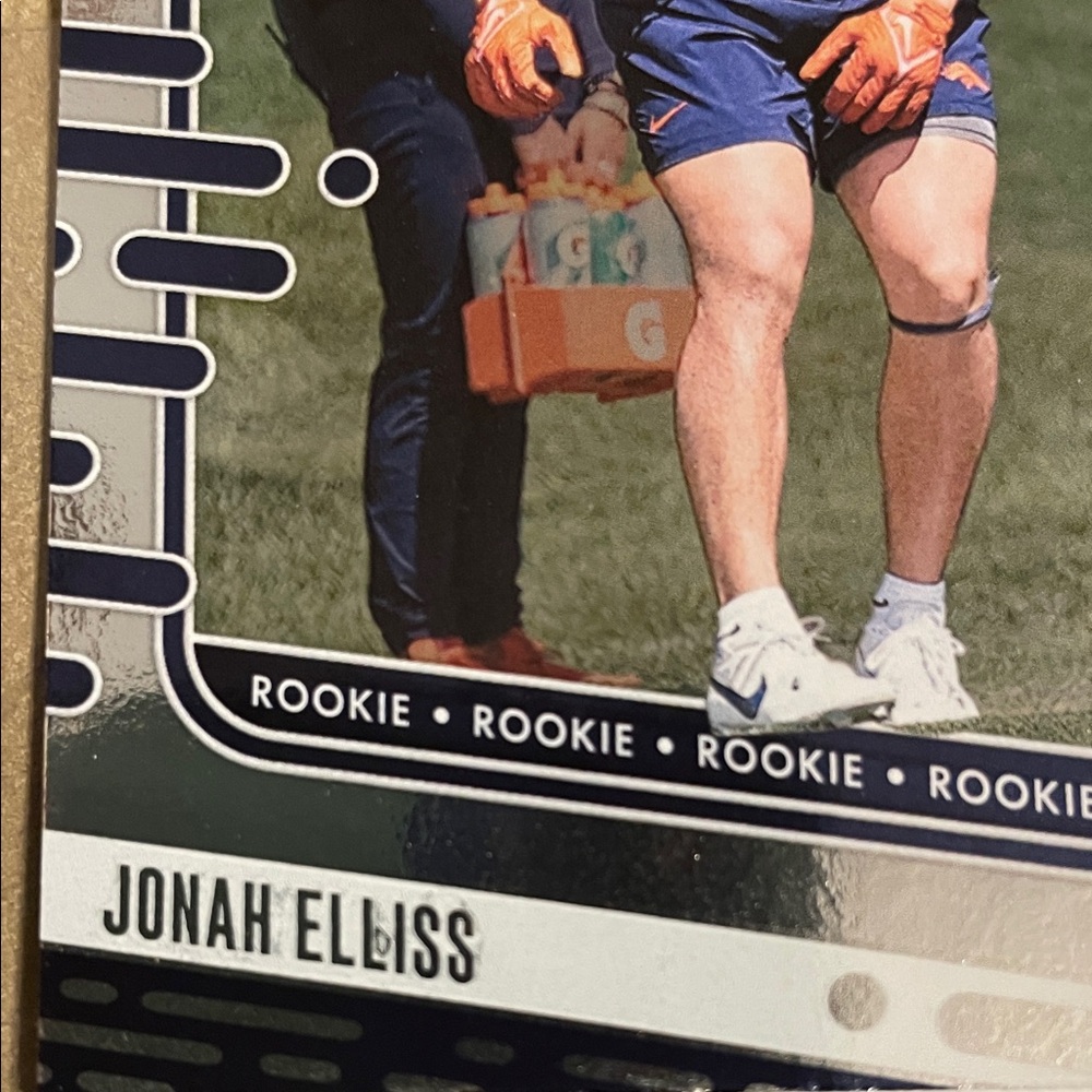 Denver Broncos Rookie Football ERROR Card. - Picture 2 of 3